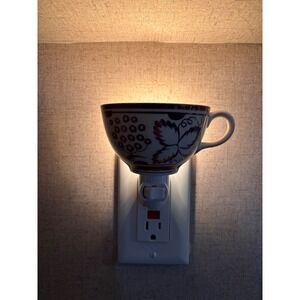 Grays Pottery Handcrafted Tea Cup Night Light